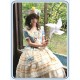 Twin Bears Antique Navy Bear Top Skirt Paneled OP and Sets(2nd Pre-Order/2 Colours/Full Payment Without Shipping)